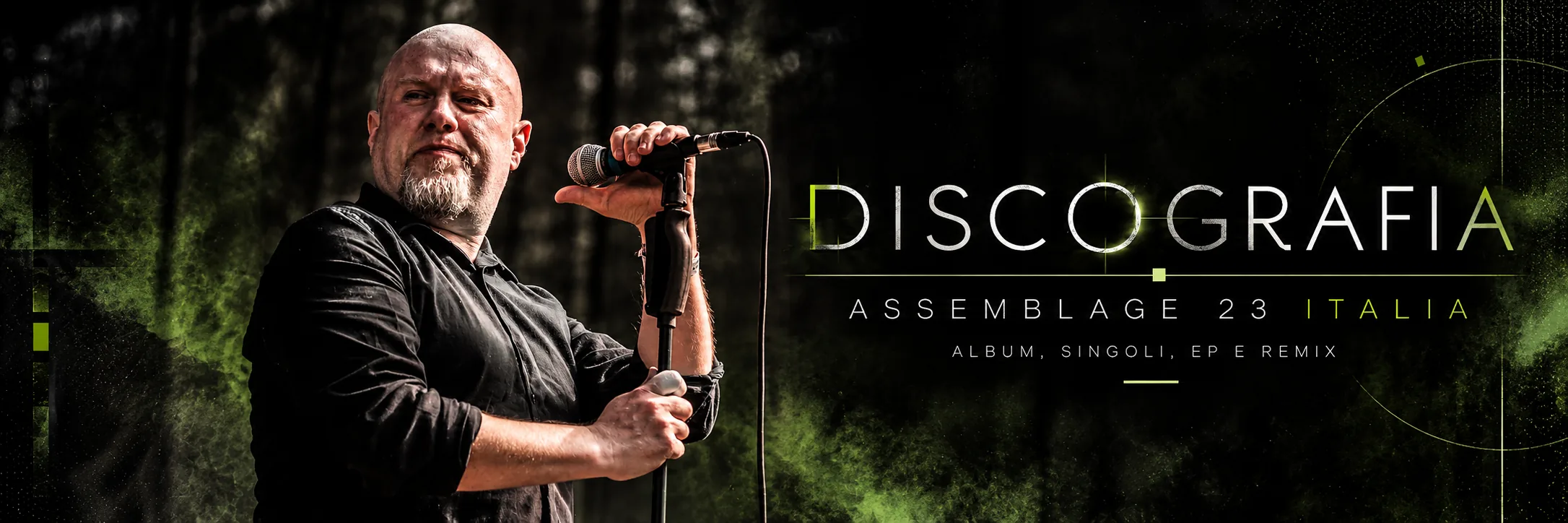 Banner della sezione Discografia di Assemblage 23 Italia