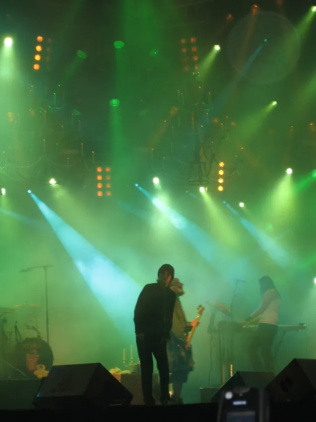 Fotografia di un concerto degli HIM