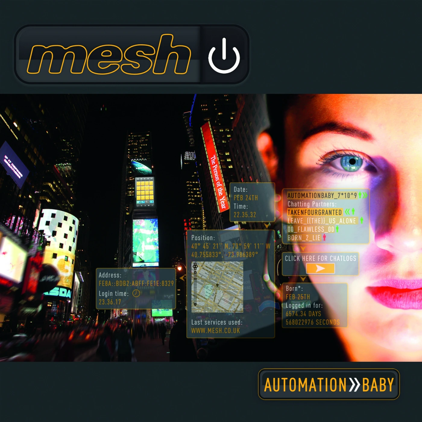 Copertina originale di Automation Baby